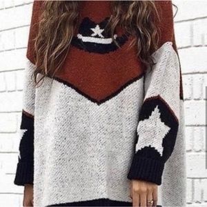 Zara Cowboy Sweater